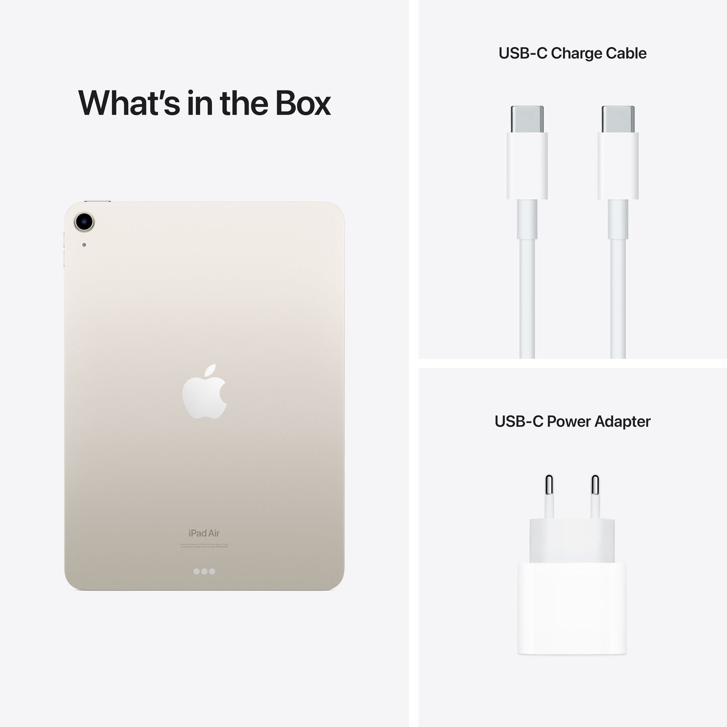 iPad Air (5gen) WiFi 256GB (Luz das estrelas)