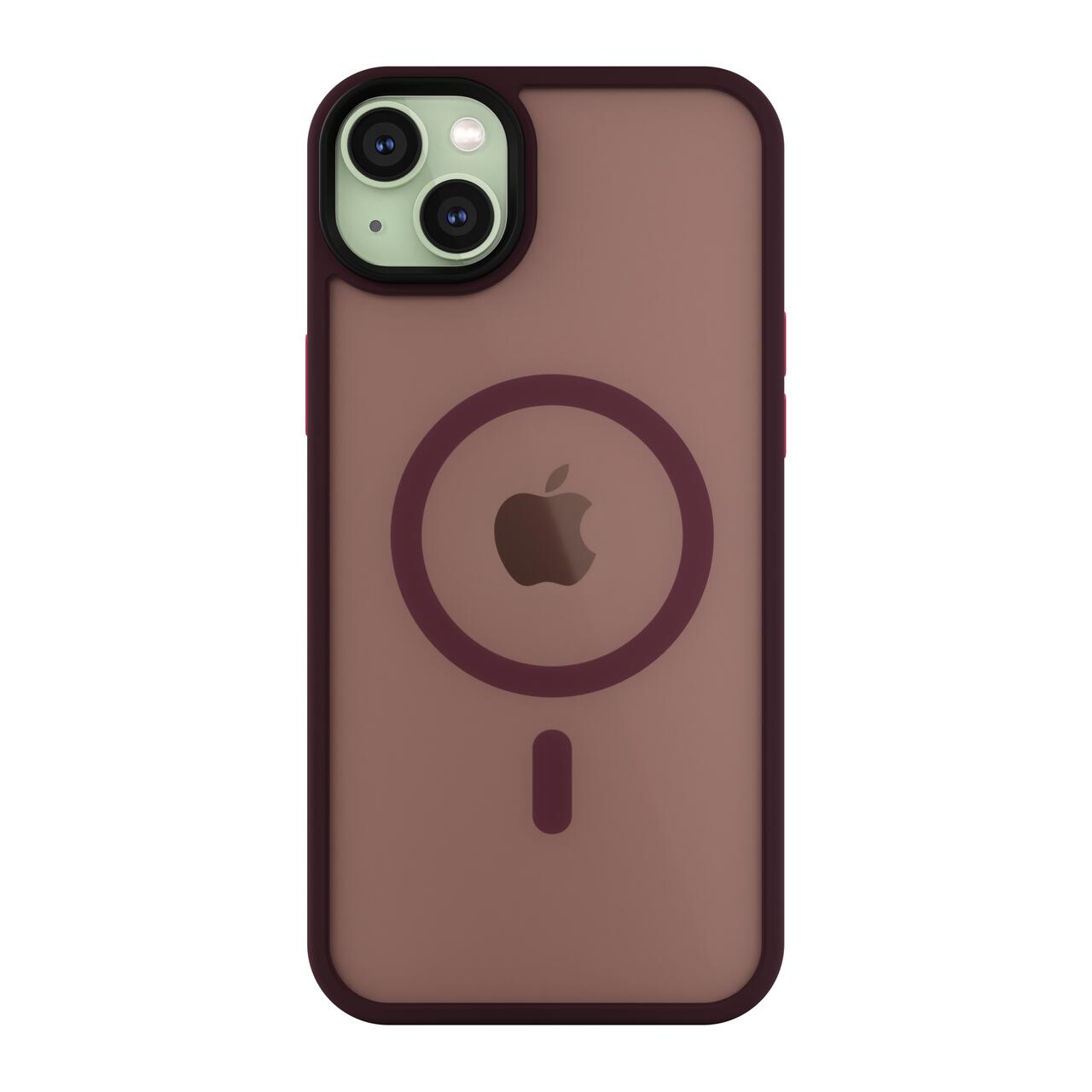 Claret Mist Shield Case For iPhone 15