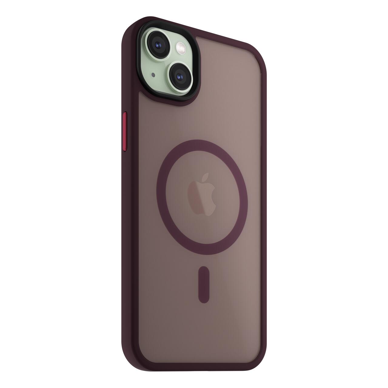 Claret Mist Shield Case For iPhone 15