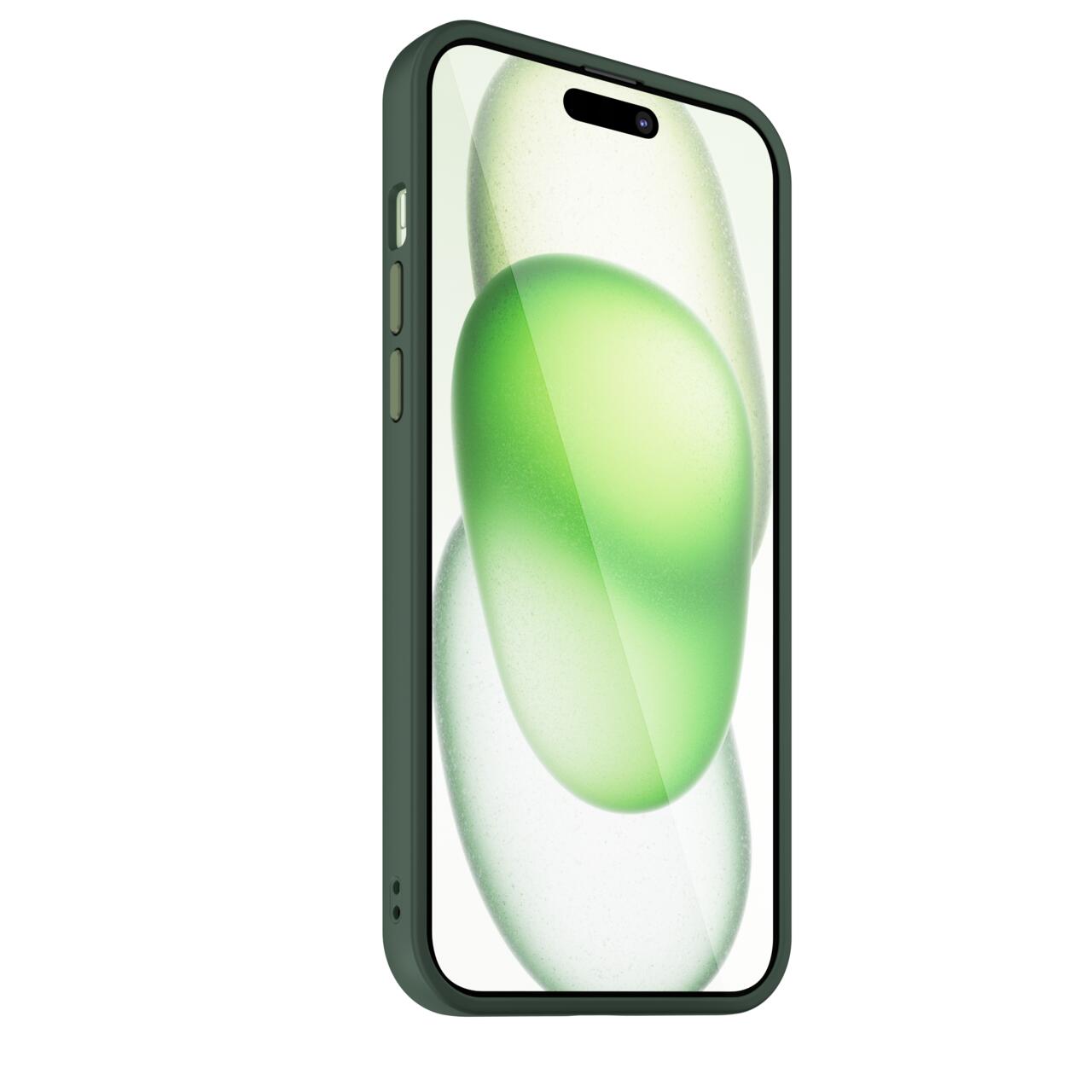 Pistachio Mist Shield Case For iPhone15