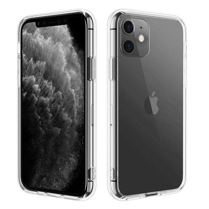Transparent Glass Case for iPhone11