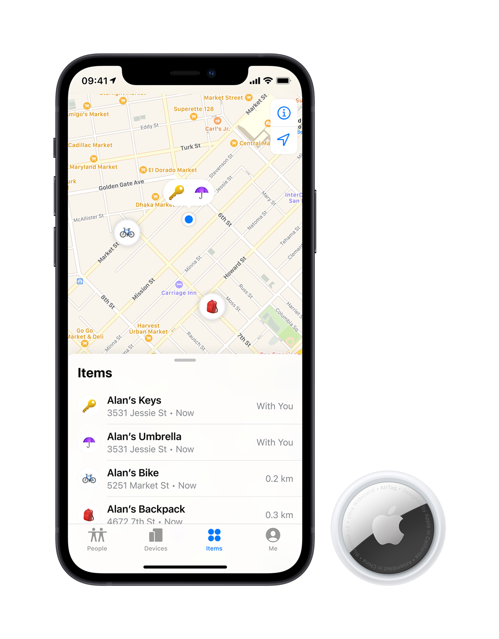 AirTag Pack de 4