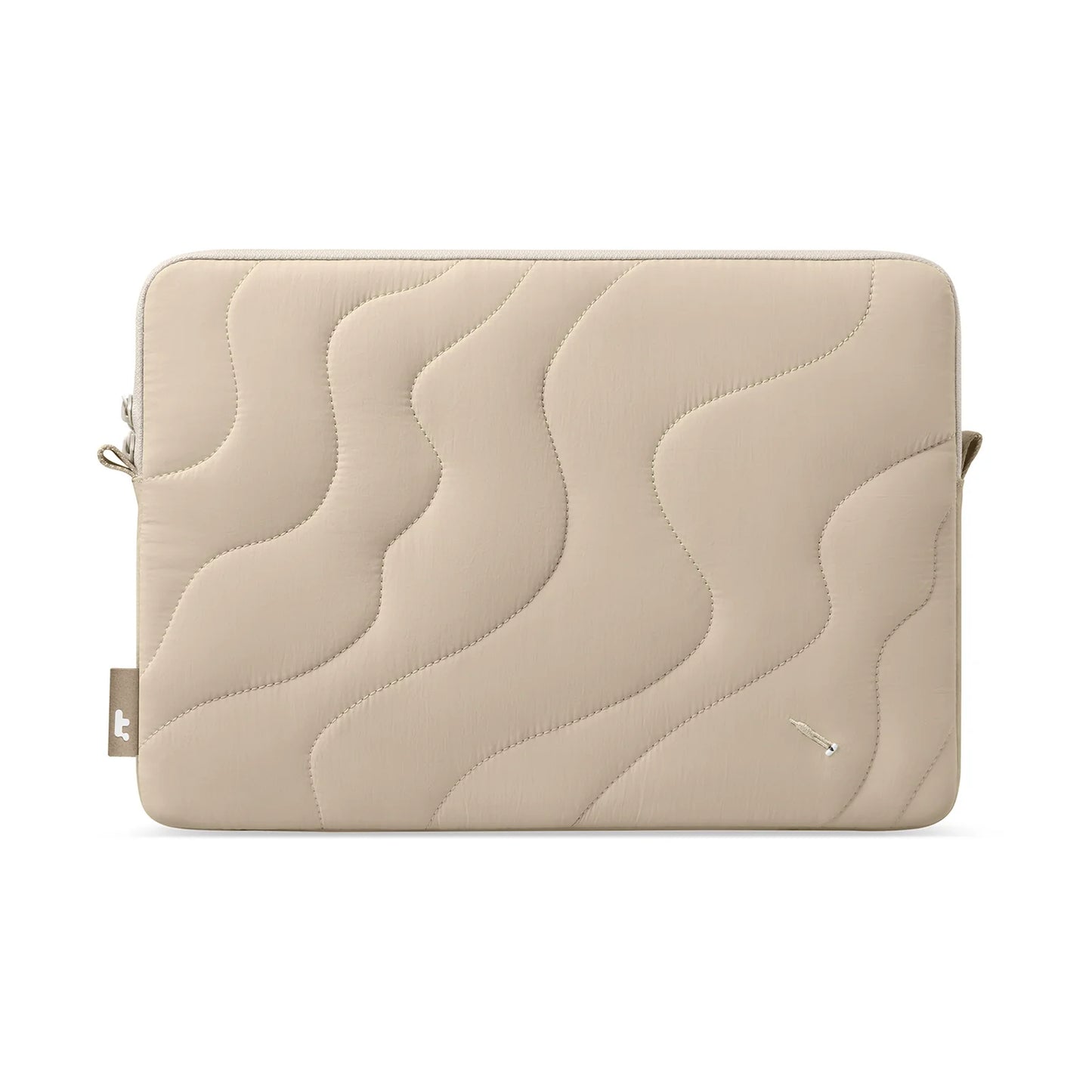 Sleeve Tomtoc Terra-A27 Puffy Laptop 15 Inch MacBook Natural Sand
