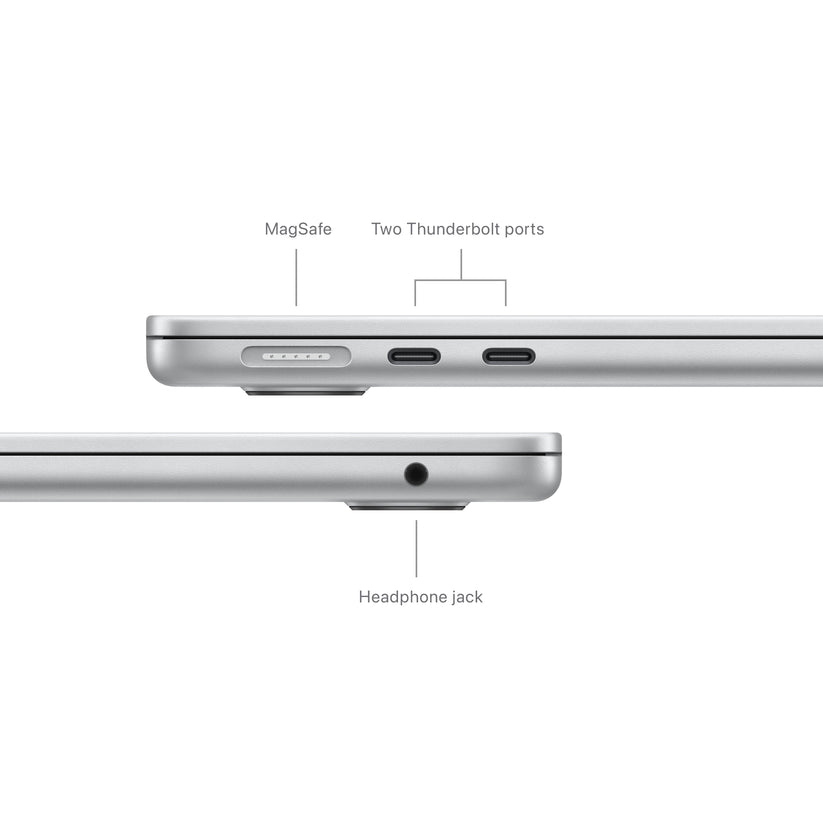 MacBook Air 13 M3 8c/ 10c 8Gb 512Gb - Prateado