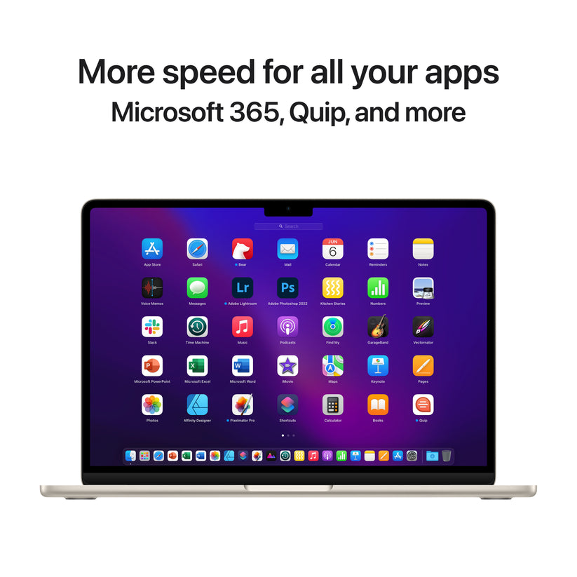 MacBook Air 13 M2 CPU 8-core GPU 10-core 512Gb Luz das estrelas