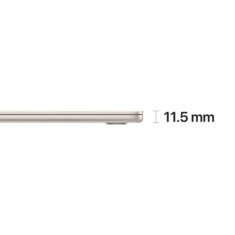 MacBook Air 15 M2 8c/10c 256Gb Luz das estrelas