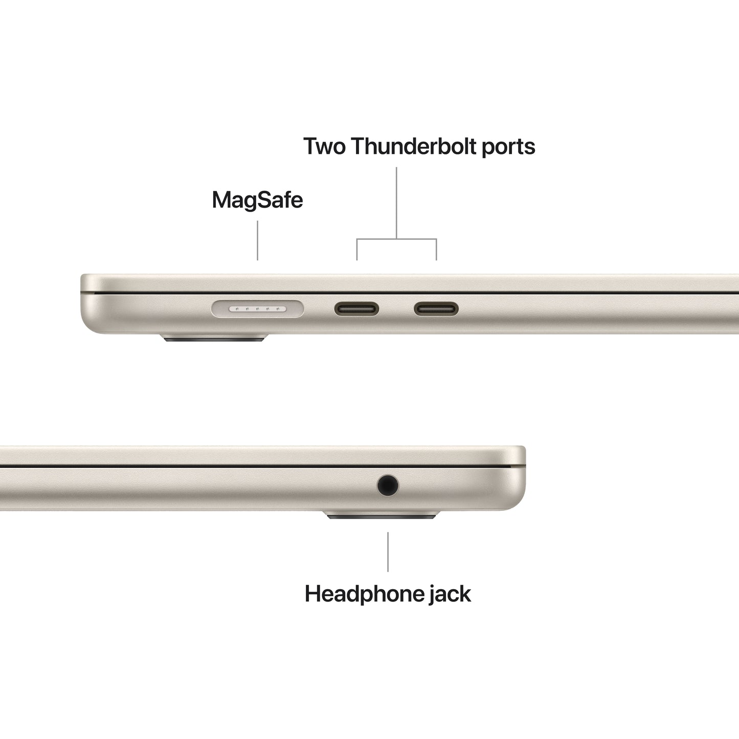MacBook Air 15 M2 8c/10c 256Gb Luz das estrelas