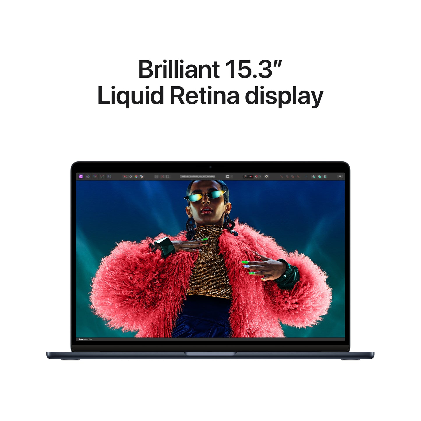 MacBook Air 15 M3 8c/ 10c 8Gb 512Gb - Meia-noite