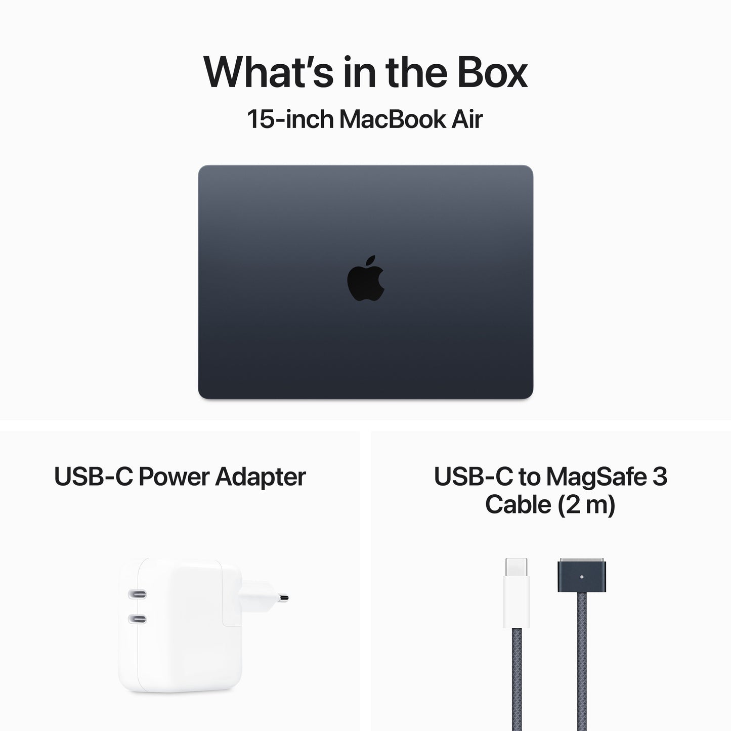MacBook Air 15 M3 8c/ 10c 8Gb 512Gb - Meia-noite