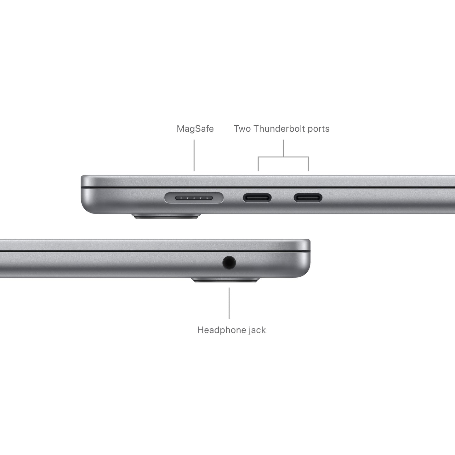 MacBook Air 15 M3 8c/ 10c 8Gb 256Gb - Cinzento sideral