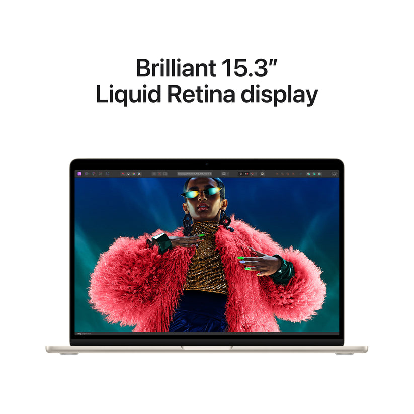 MacBook Air 15 M3 8c/ 10c 8Gb 256Gb - Luz das estrelas