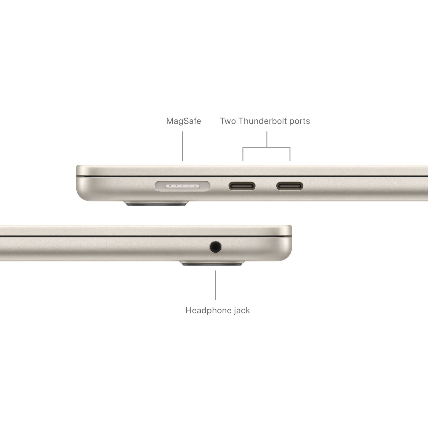 MacBook Air 15 M3 8c/ 10c 8Gb 256Gb - Luz das estrelas