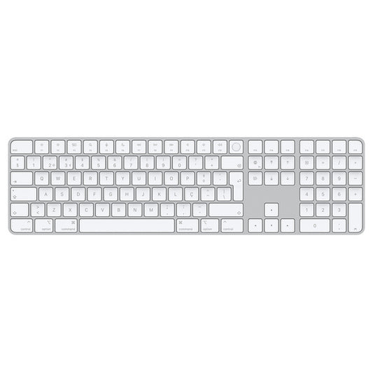Magic Keyboard Com Touch ID e Teclado Numérico Prateado