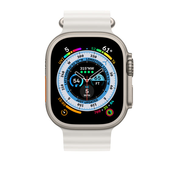 Bracelete Ocean 49mm Branco Extensao