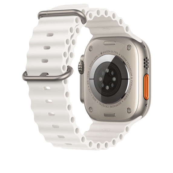 Bracelete Ocean 49mm Branco Extensao