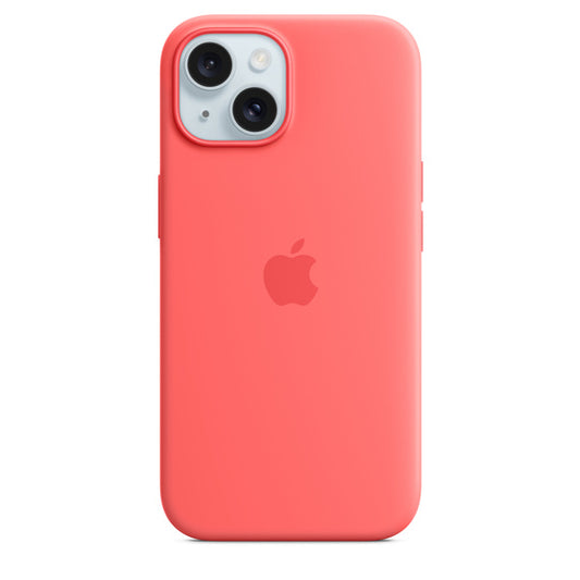 iPhone 15 Silicone Goiaba