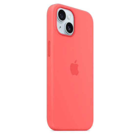 iPhone 15 Silicone Goiaba