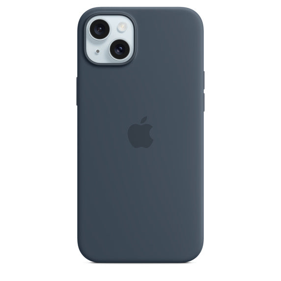 iPhone 15 Plus Silicone Azul Trovoada