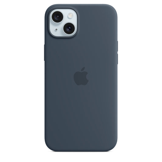 iPhone 15 Plus Silicone Azul Trovoada