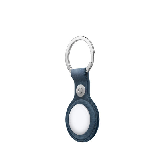 AirTag FineWoven Key Ring - Azul Pacifico