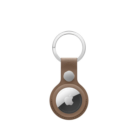 AirTag FineWoven Key Ring - Castanho-toupeira