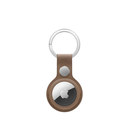 AirTag FineWoven Key Ring - Castanho-toupeira