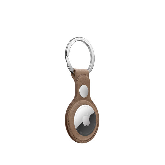 AirTag FineWoven Key Ring - Castanho-toupeira