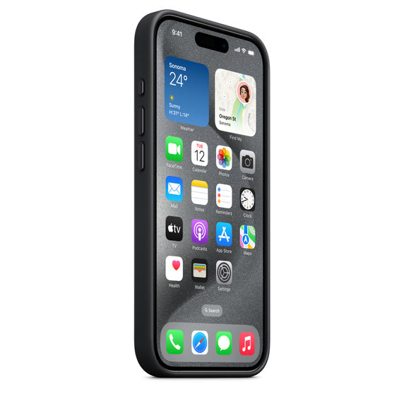iPhone 15 Pro Max FineWoven Preto
