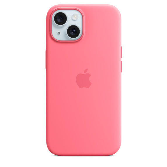 iPhone 15 Plus Silicone MagSafe Rosa