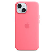 iPhone 15 Plus Silicone MagSafe Rosa