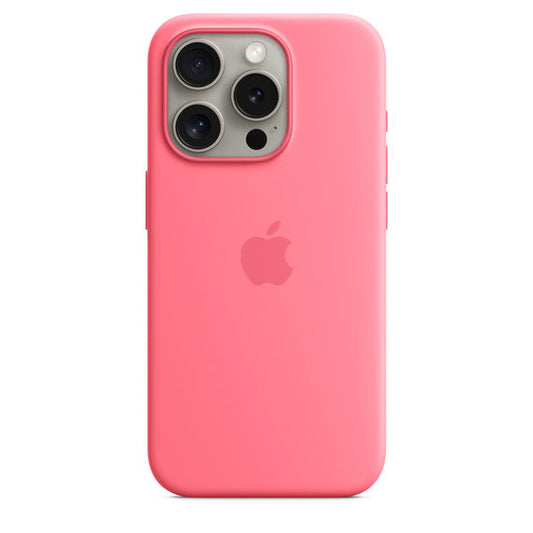 iPhone 15 Pro Silicone MagSafe Rosa