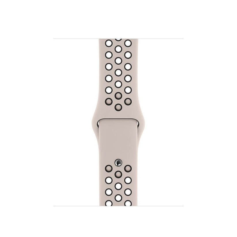 Bracelete desportiva areia do deserto/preta de 40 mm – S/M e M/L