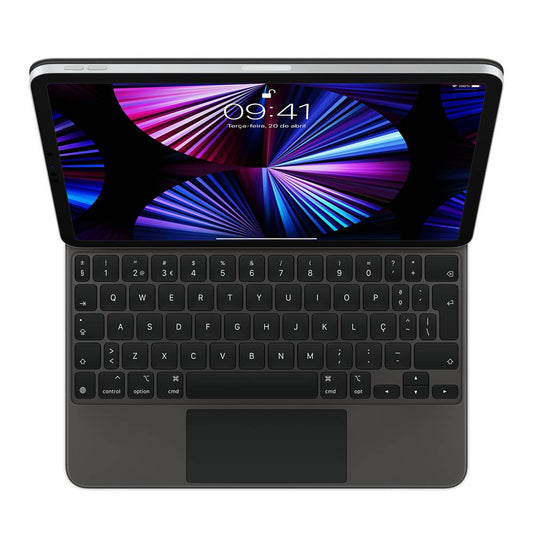 Magic Keyboard para iPad Pro 11 polegadas (3.ª geração) e iPad Air (4.ª geração) - Português