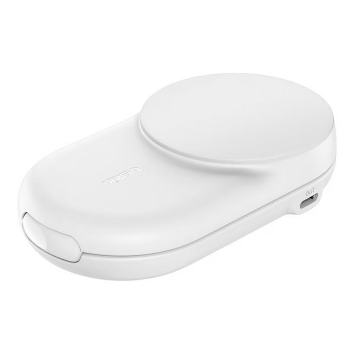 Carregador Belkin UltraCharge 25w 2 em 1 Magsafe Qi2 Branco