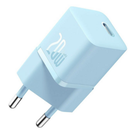 Carregador Baseus GaN5 Fast Charger (Mini) USB-C 20W Azul