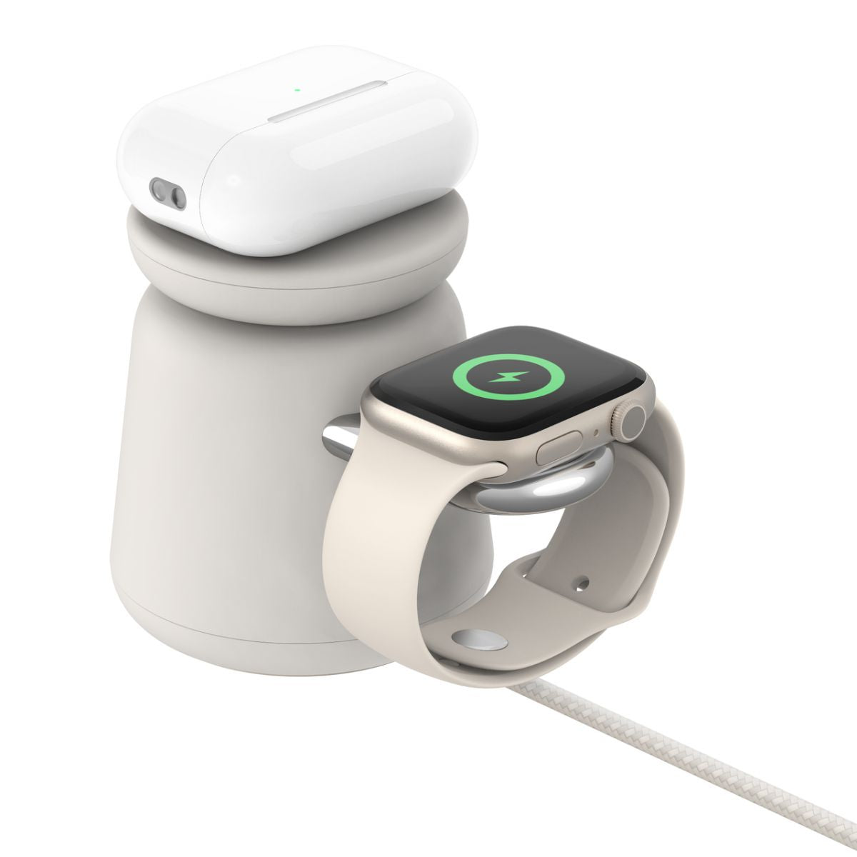 Boost Charge Pro 2In1magsafe 15W Charging Stand: Sand