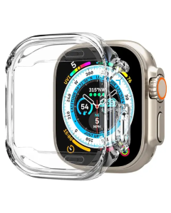 Capa Spigen Ultra Hybrid Apple Watch Ultra (49 mm) Crystal Clear