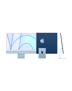 iMac 24" 4.5K Retina / Apple M1 com 8‑core CPU e 7‑core GPU / 8GB / 256GB / Azul