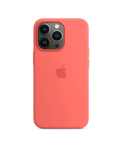 Capa Silicone MagSafe iPhone13 Pro - Toranja rosa