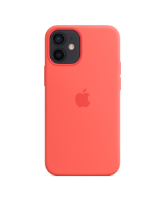 Capa em Silicone com MagSafe para iPhone 12 mini - Rosa Cítrico
