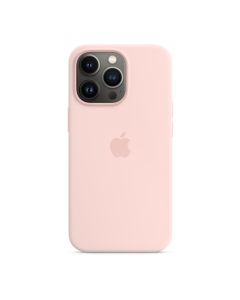 Capa Silicone MagSafe iPhone13 Pro - Giz rosa