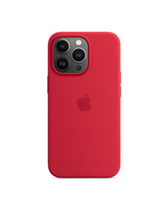 Capa Silicone MagSafe iPhone 13 Pro - (PRODUCT)RED