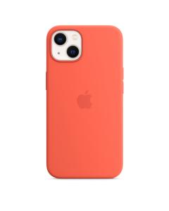 Capa Silicone iPhone 13 (Nectarina)