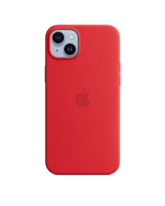 Capa Silicone MagSafe iPhone 14 Plus - (PRODUCT)RED