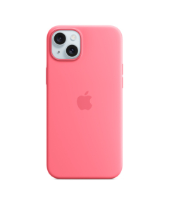 iPhone 15 Plus Silicone MagSafe Rosa