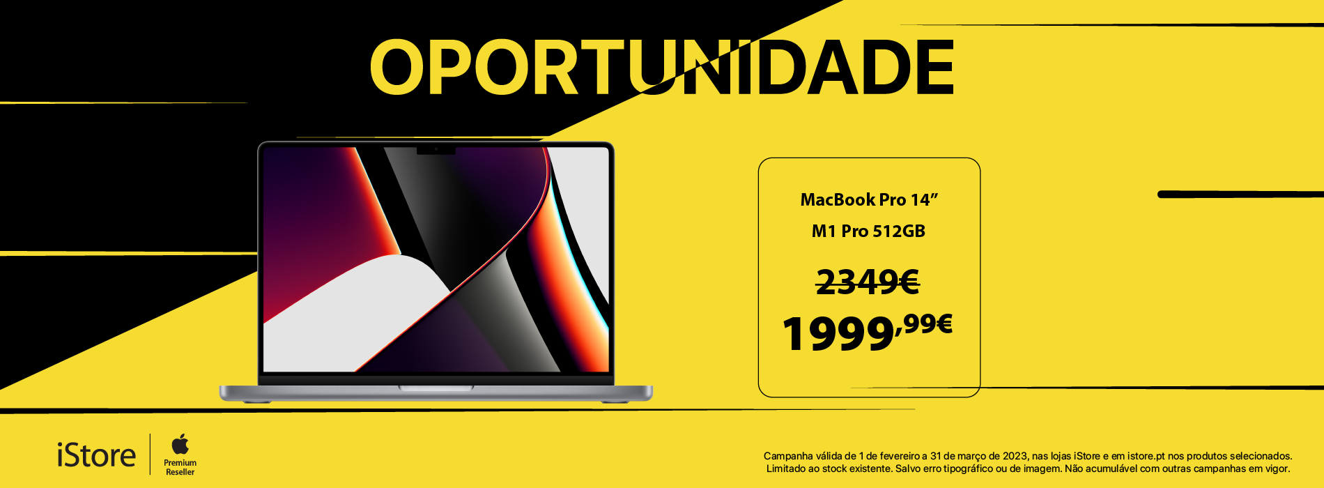 Oportunidade MacBook Pro 14
