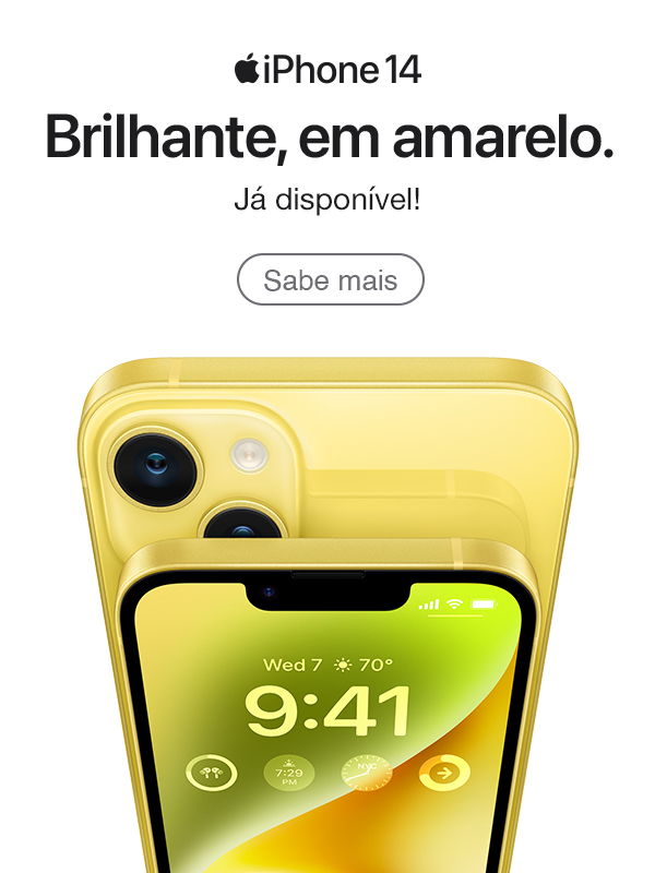 iPhone 14 Amarelo - Disponível